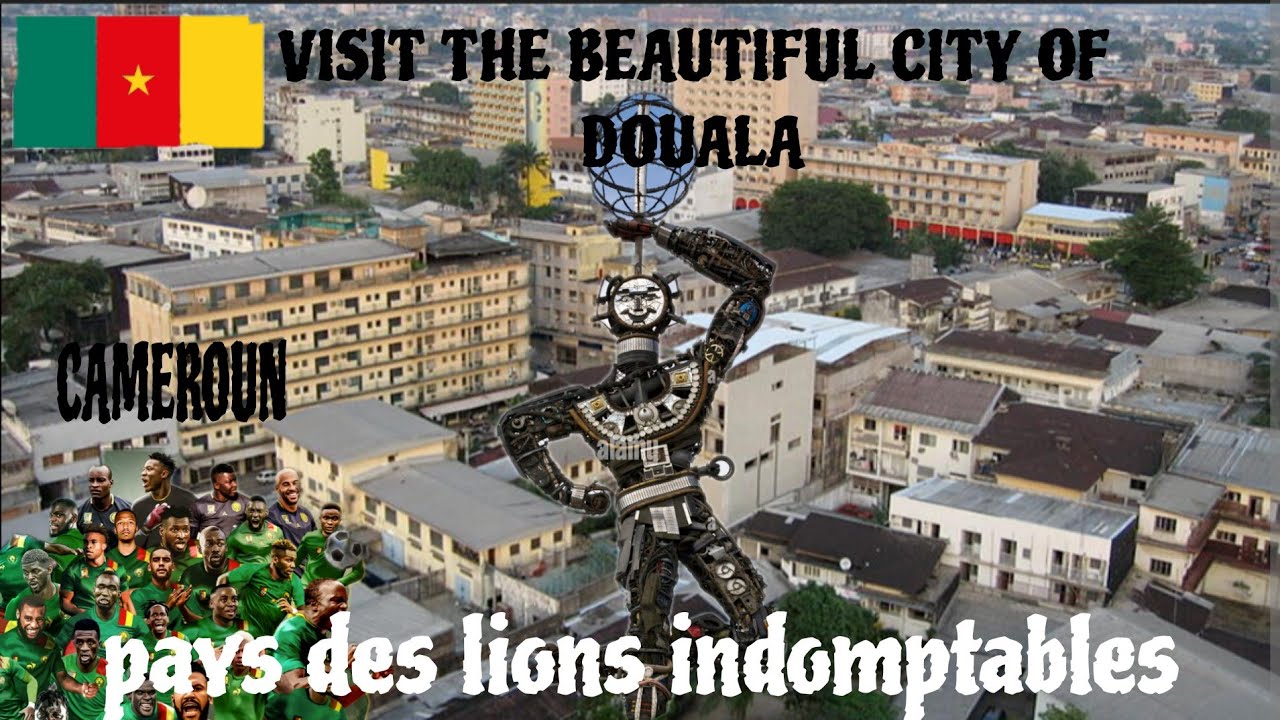 Beautiful city of Douala Cameroun.le pays des lions indomptables