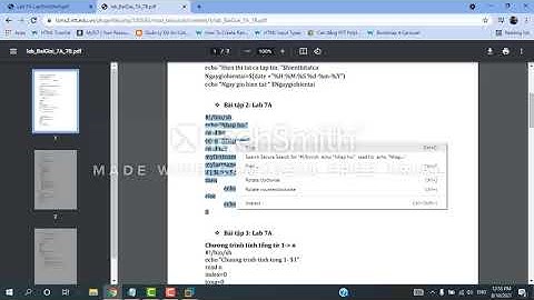 Lập trình Shell cơ bản trong Linux