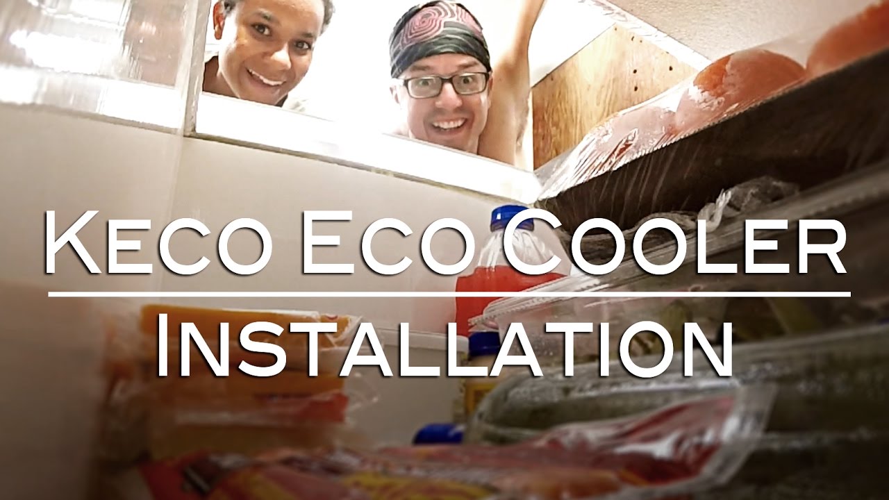 KECO Eco Cooler installation + New Ice Box — Sailing Uma [Step 73]