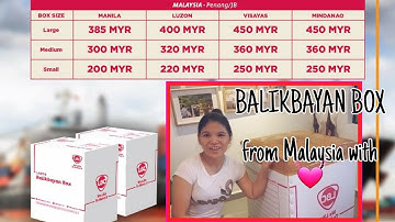 Balikbayan Box ( From Malaysia with LOVE💖) Paano balutin ??