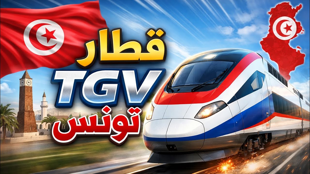 قطار فائق السرعة TGV في تونس: تفاصيل المشروع
