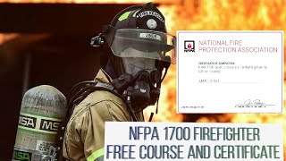 NFPA Firefighter (Free Certificate)