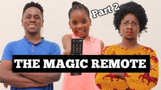 Celebrity THE MAGIC REMOTE (African Home) (PART 2) | MC SHEM COMEDIAN Wealth