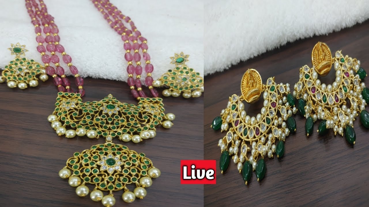 Jewellery collections at reasonable prices🤩🤩🤩 9493451122 YouTube