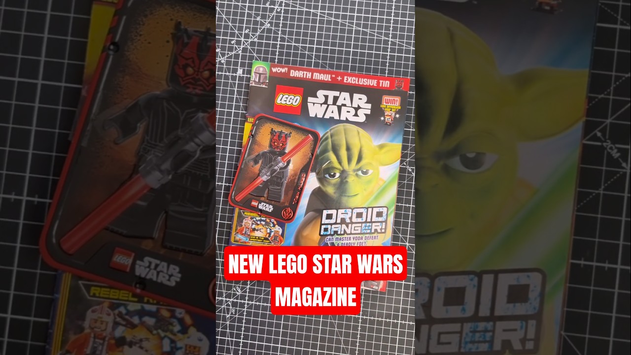 NEW LEGO Star Wars Magazine ft. Darth Maul 