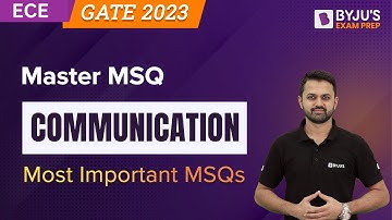 Communications MSQ | GATE 2023 Electronics Engineering (EC) Exam Prep | BYJU