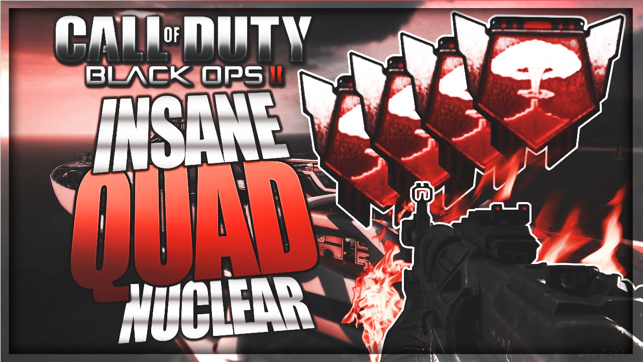 BO2: INSANE "QUAD NUCLEAR" w/ AN-94! - An Interesting Night! (Black Ops 2 Quad Nuclear Gameplay)