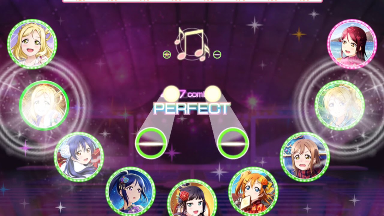 ラブライブ スクフェス さかなかなんだか Master Full Combo 特技off No Skills Youtube