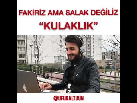 Ufuk Altun Fakiriz ama salak değiliz kulaklık