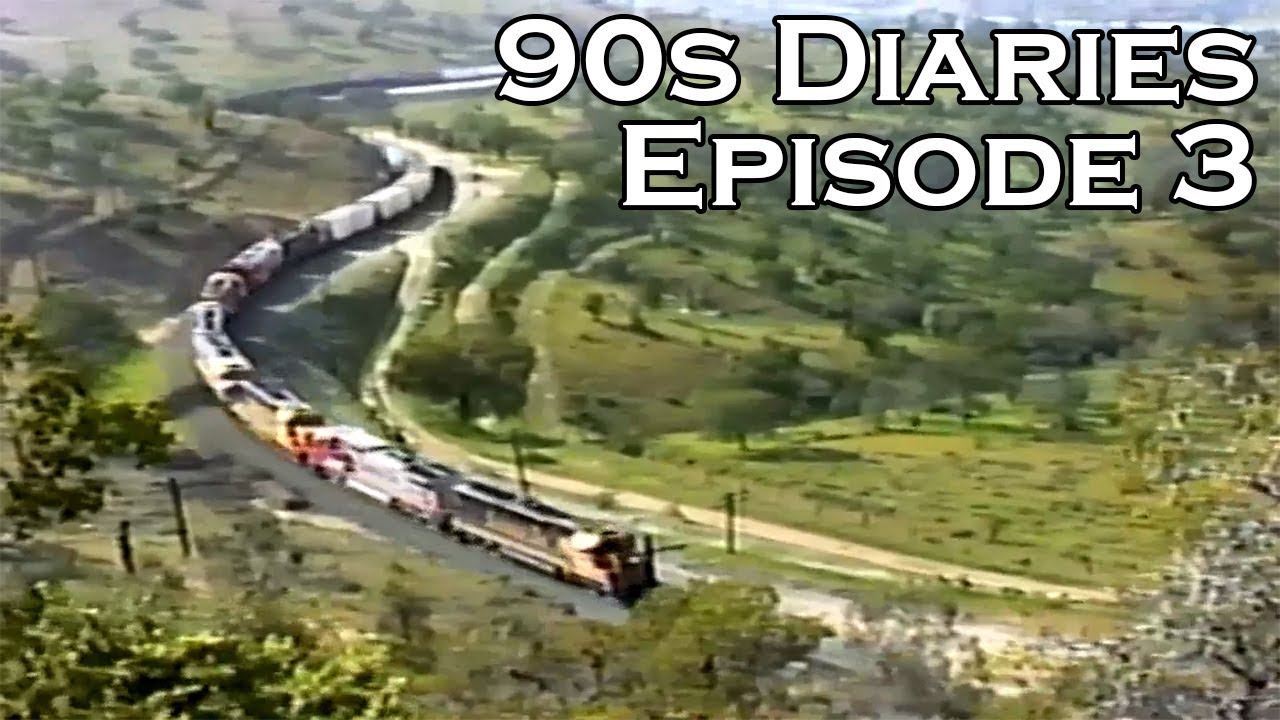 90s Diaries, Episode 3 - Southern Pacific and Santa Fe in Tehachapi during the early 1990s