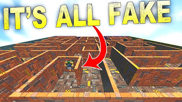 I Built a Fake Maze with a SECRET TUNNEL that Skips the Whole Maze!