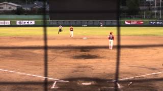 20150824 2回裏 IS vs FD JA蔵本球場