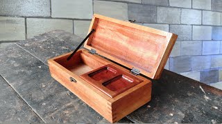 Como fabricar un joyero de madera como un profesional ! Paso a Paso