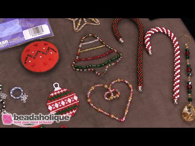 Beadaholique Live Class: Handmade Holiday Decor