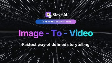 This AI Makes Your Photos Move in Seconds! Steve AI Image to Video Tool