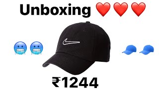 Unboxing Nike UnisexAdult Hat (943091010_Black_Free Size)❤❤❤