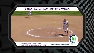Strategic Play of the Week - Samantha Heyer Diving Catch, UNI Softball