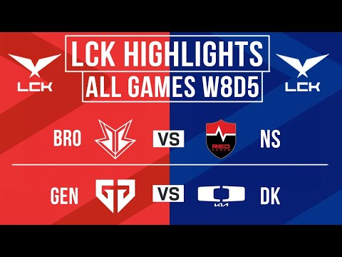 LCK Highlights ALL GAMES Week 8 Day 5 | LCK Spring 2024