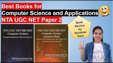 Best Books for NTA UGC NET Paper 2 Computer Science and Applications
