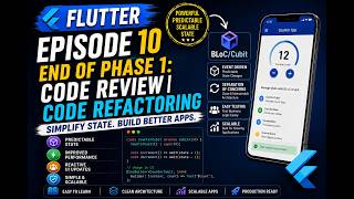 Phase 1: Beginner Foundation | Episode 10 | Flutter Code Review | Code Refactoring