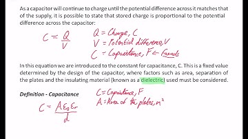 Magnetic Fields & Capacitance - Section 6 - Capacitance
