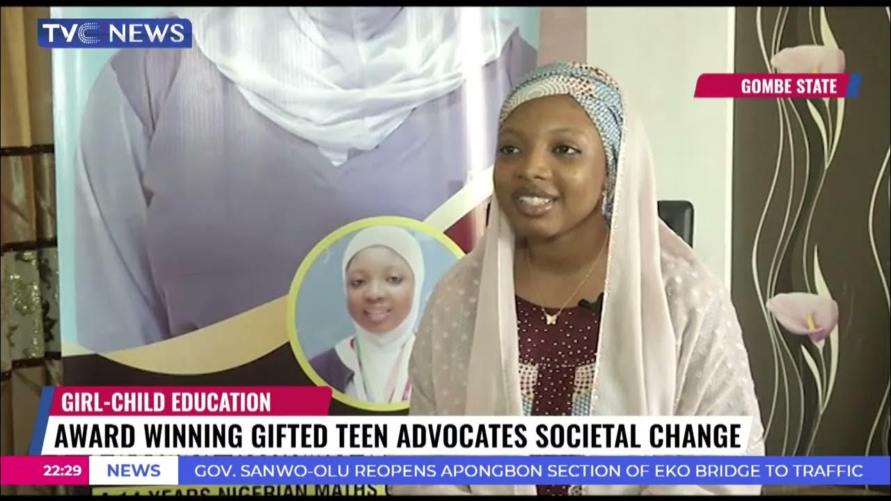 Award Winning Gifted Teen Advocates Societal Change