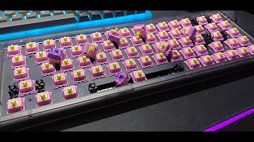 NK65 Banana Split Stock VS Lubed Soundtest