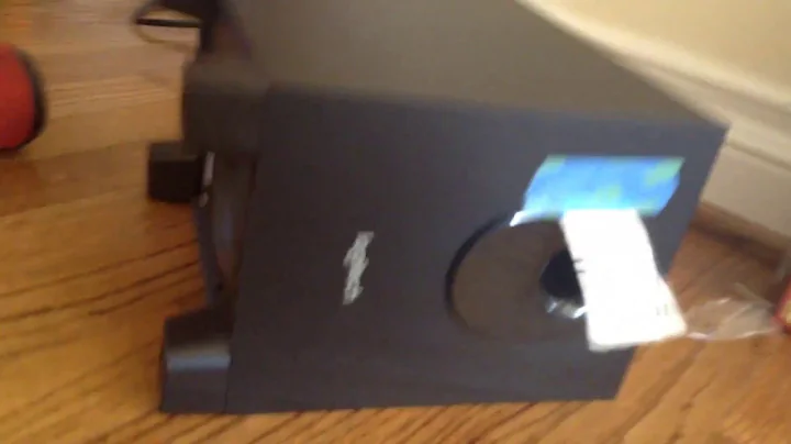 Logitech Z313 bass test