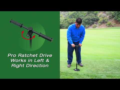 UNDERHILL TurboTrim™ Pro Ratchet Series Trimmer Tool | Best Sprinkler Head Trimmer