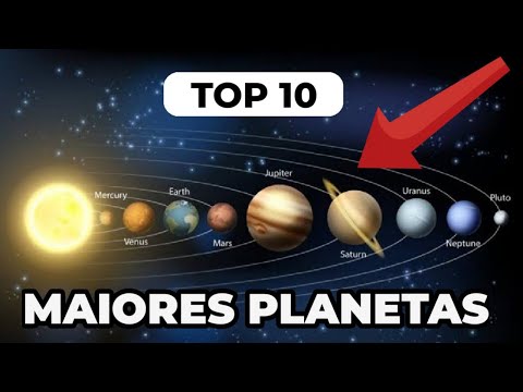 Vídeo: Quais são os dois maiores planetas Júpiter?