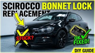  VW Scirocco Bonnet Lock Removal/Replacement