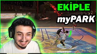 ALPER BİÇEN - EKİPLE NBA 2K23 myPARK OYNUYOR 24.06.2023