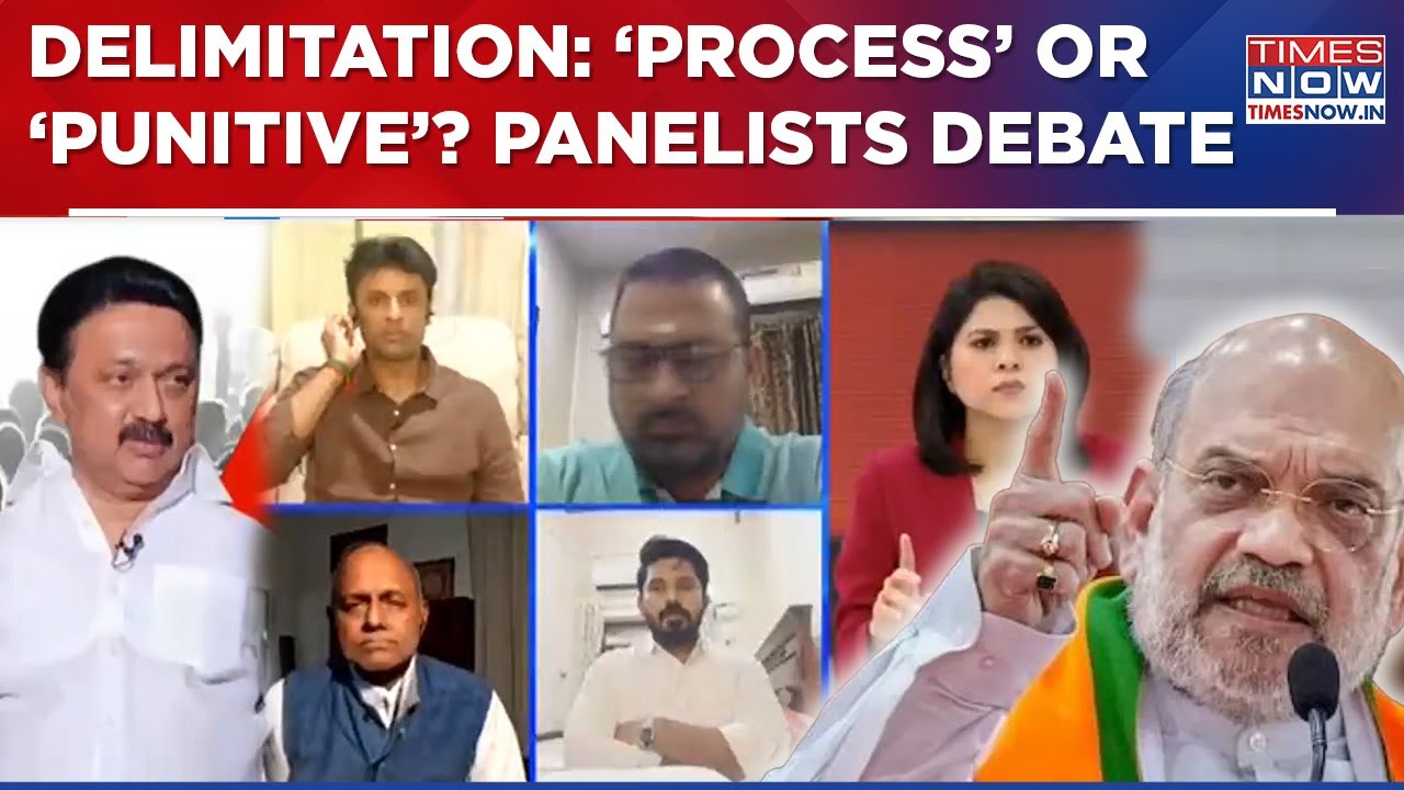 Delimitation Debate Reignites, Amit Shah & Tamil Nadu CM Stalin Spar ...