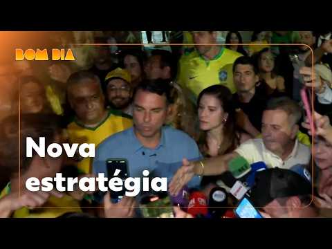 Flávio Bolsonaro receives support from Romeu Zema and Michel Temer for the runoff