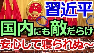 習政権の国内基盤は脆弱！敵だらけ‼喰うか喰われるかの闘争中