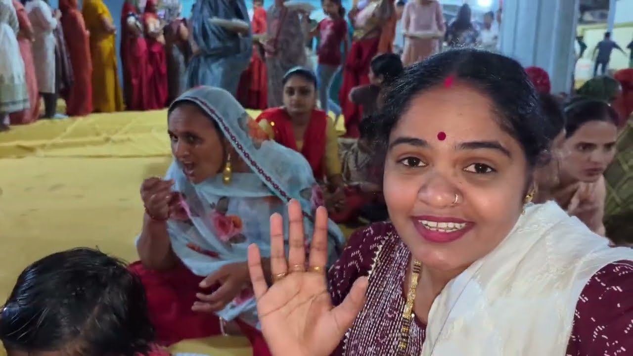 નવા ઘરનું વાસ્તુ 😍 દાંડિયા રાસ 🤔