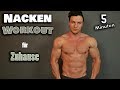 Extremes Nacken Workout für Zuhause | 5 Minuten ohne Geräte!