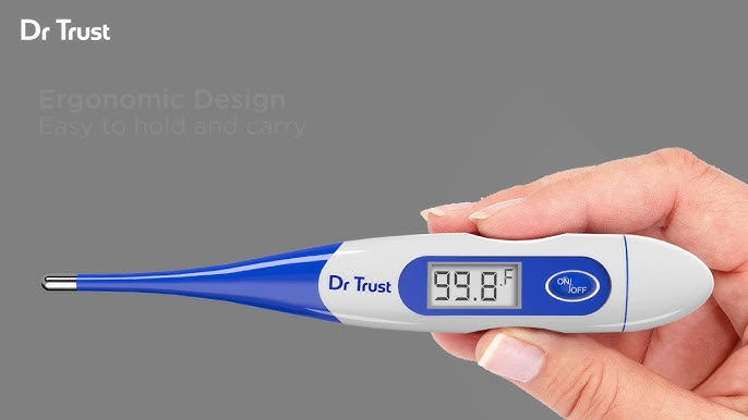 Medline MDS9655 - 60-Second Standard Oral Digital Stick Thermometer with  Fahrenheit / Celsius - Medical Mega