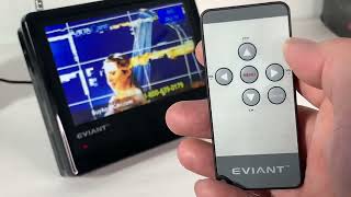 COMPLETE Eviant 7inch Digital LCD TV 16:9 Ratio HD Compatible T7 Series PORTABLE