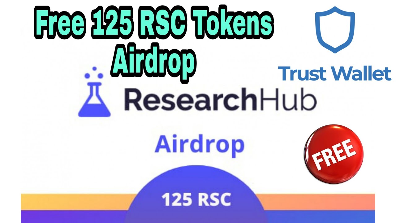 Get 125 RSC Token Free Airdrop in Trust Wallet | ResearchHub | My Crypto Diary