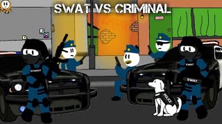 SWAT VS Criminal [war animation] screenshot 3