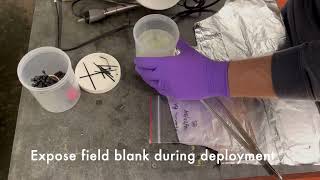 Demonstration of a PFAS Passive Sampler Deployment Profile