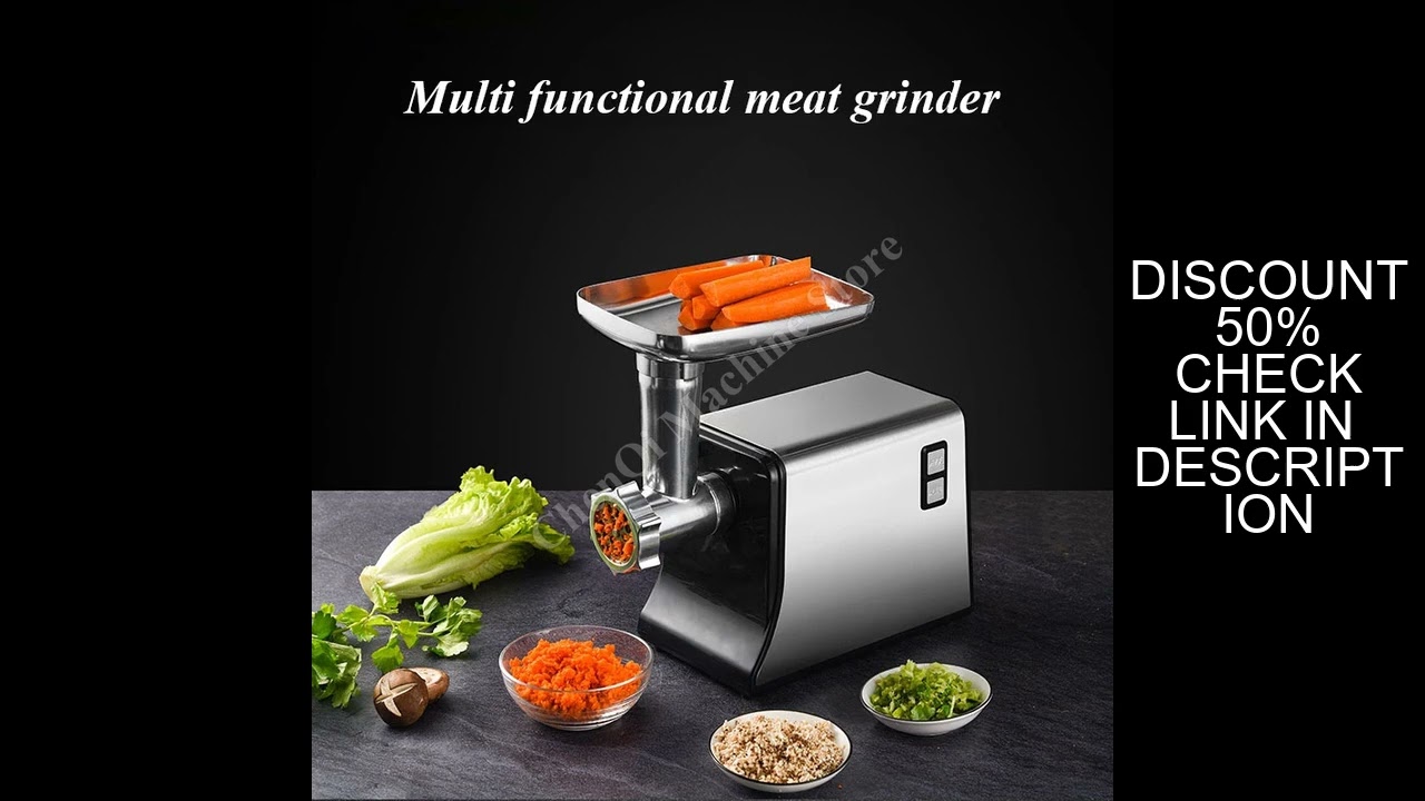 Meat Grinder Electric Home Duty Commercial Kitchen Sausage Stuffer Maker Mincer Machine Food Process