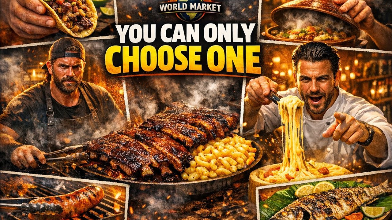 Вы можете выбрать только ОДИН продуктовый киоск 🌍🔥 | Всемирный рыночный челлендж 