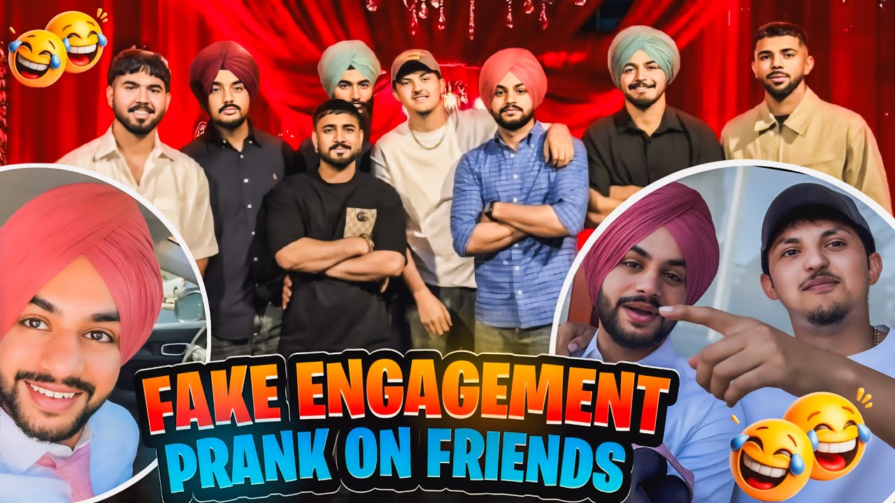 FAKE ENGAGEMENT PRANK ON FRIENDS🤣🤣 || REUNION || ANGREZ_TV 