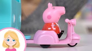 Свинка #ПЕППА -  #РАСПАКОВКА #МАШИНКА Фургон Мороженое  - Маленькая Вера - Видео для детей малышей
