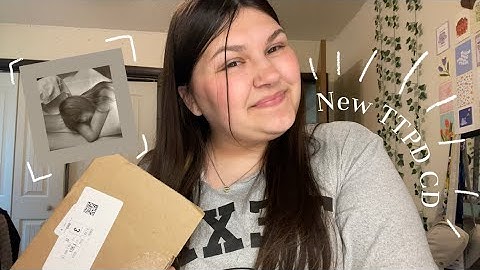 Unboxing the NEW TTPD CD!💿 ( Taylor Swift)