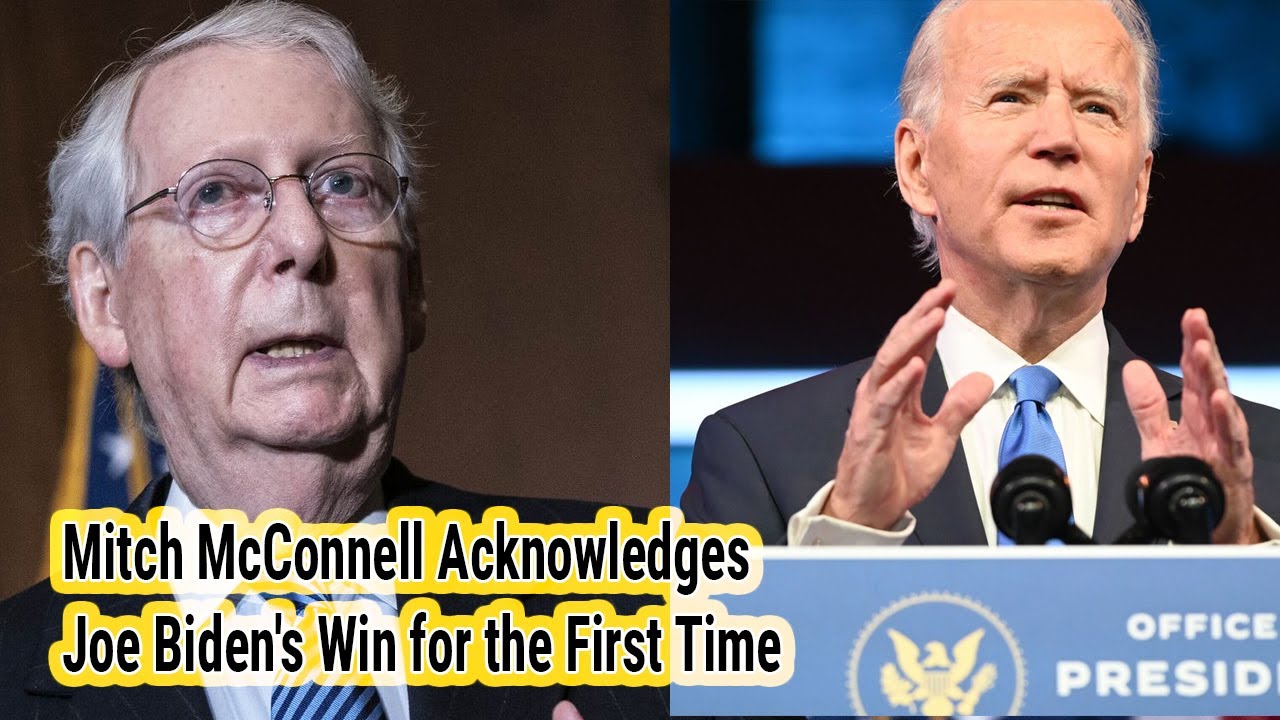 38 Days After Results Became Clear, Mitch McConnell ...