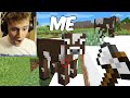 I Fooled A Streamer Using A Shapeshift Mod in Minecraft