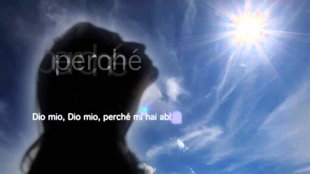 "Dio mio, Dio mio, perché mi hai abbandonato?" (Marco 15,34) - YouTube